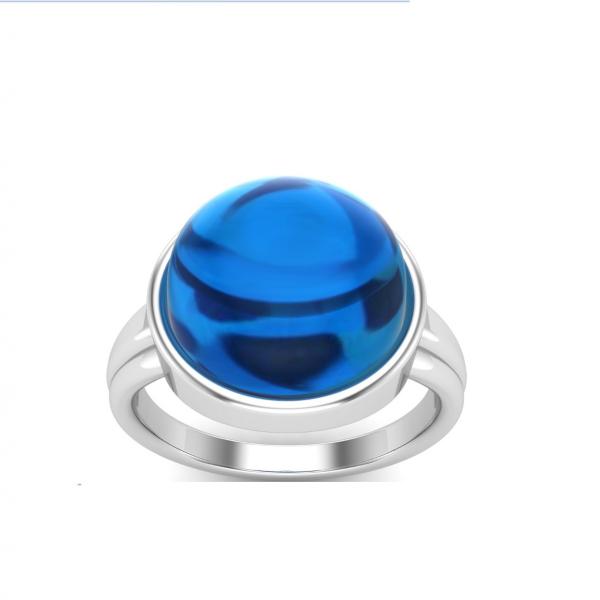 Bague lapis lazuli argent Osaka